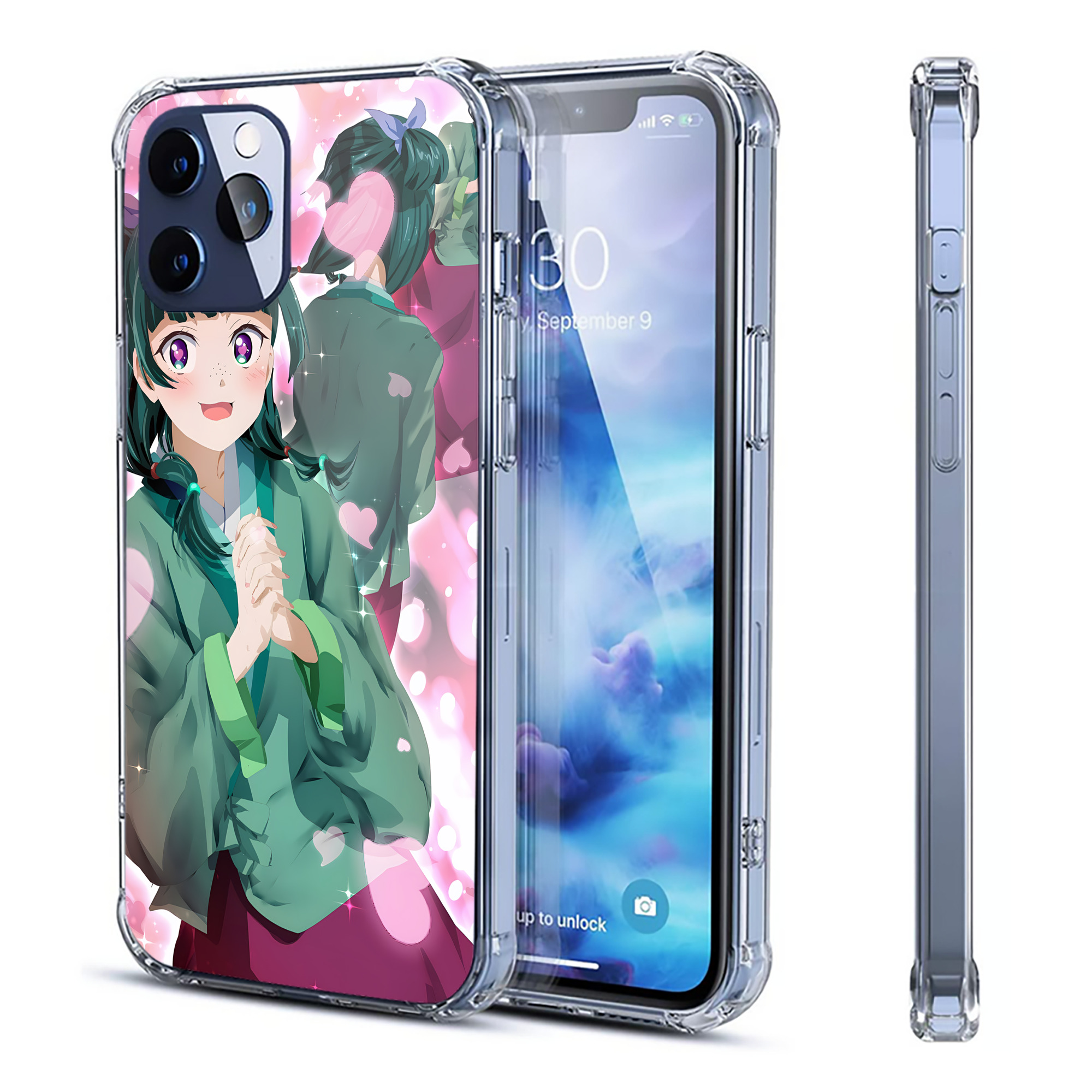 （画像用） 薬屋のひとりごと The Apothecary Diaries 【iPhone 12シリーズ対応】透明スマホケース（クリアソフトケース）